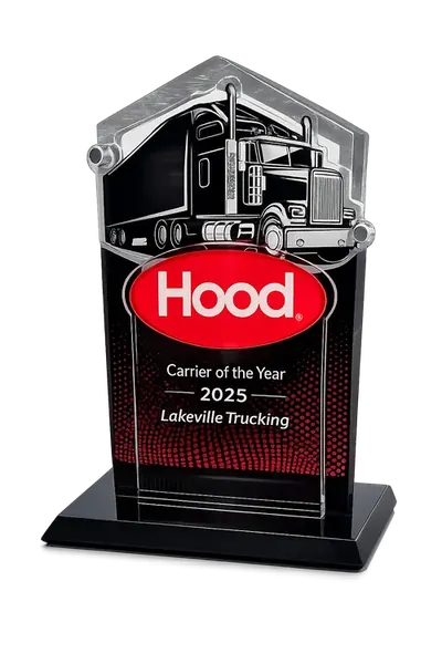 Hood Carrier of the Year 2025 award presented to Lakeville Trucking